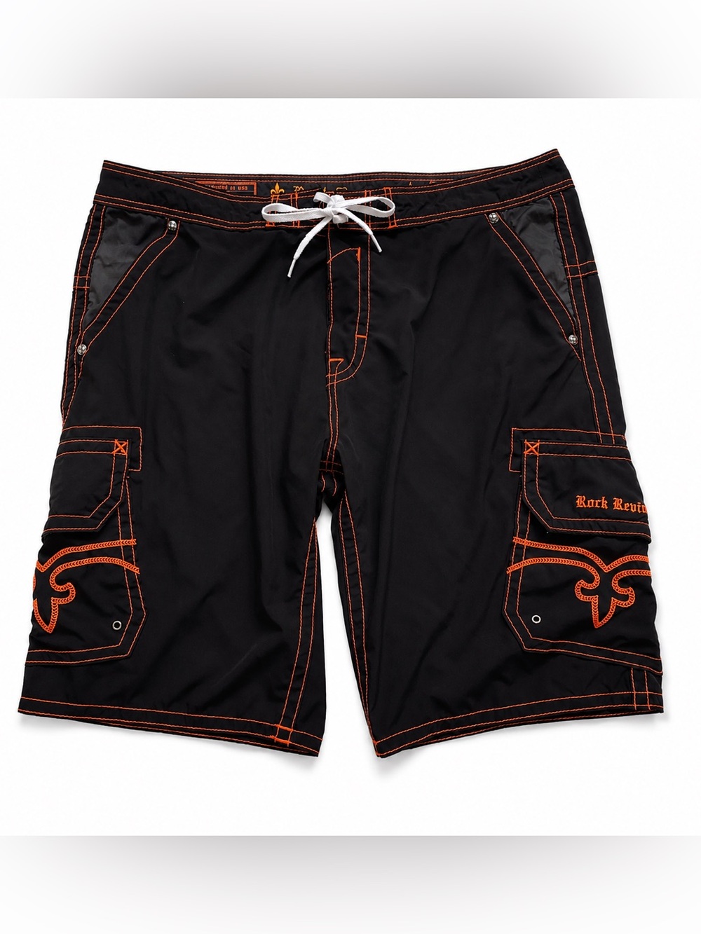 Rock Revival Mens Board Shorts Size 40 Y2K Swim Trunks